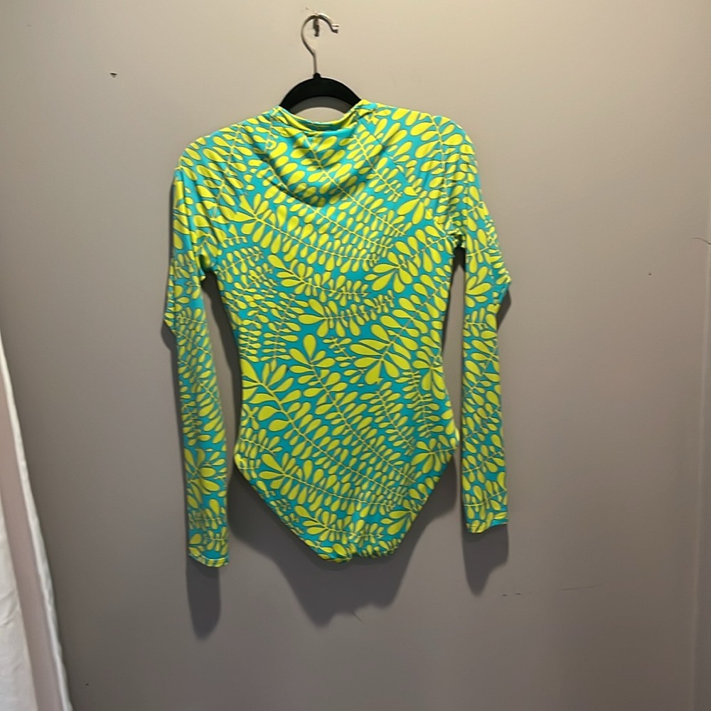 Trina Turk Longsleeve Swimsuit and matching pants - Picture 5 of 11